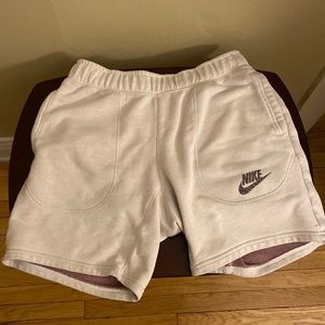 Nike white shorts